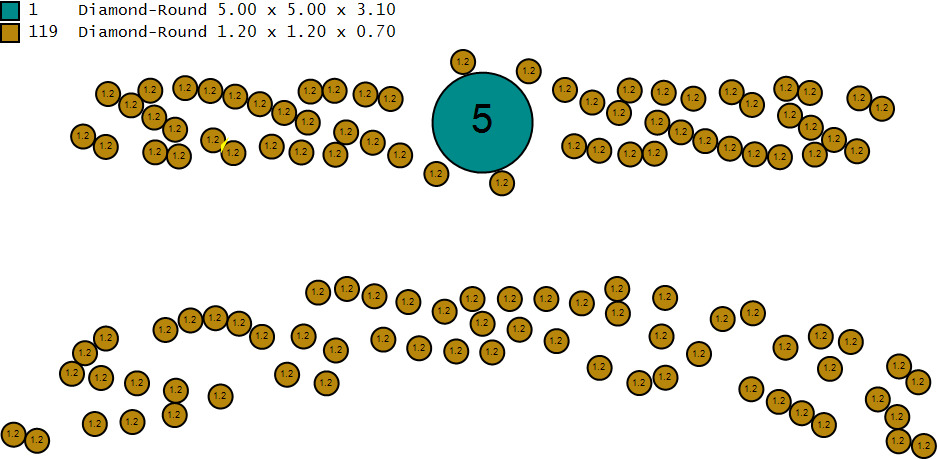 Spiral Solitaire Ring 3D print model_5