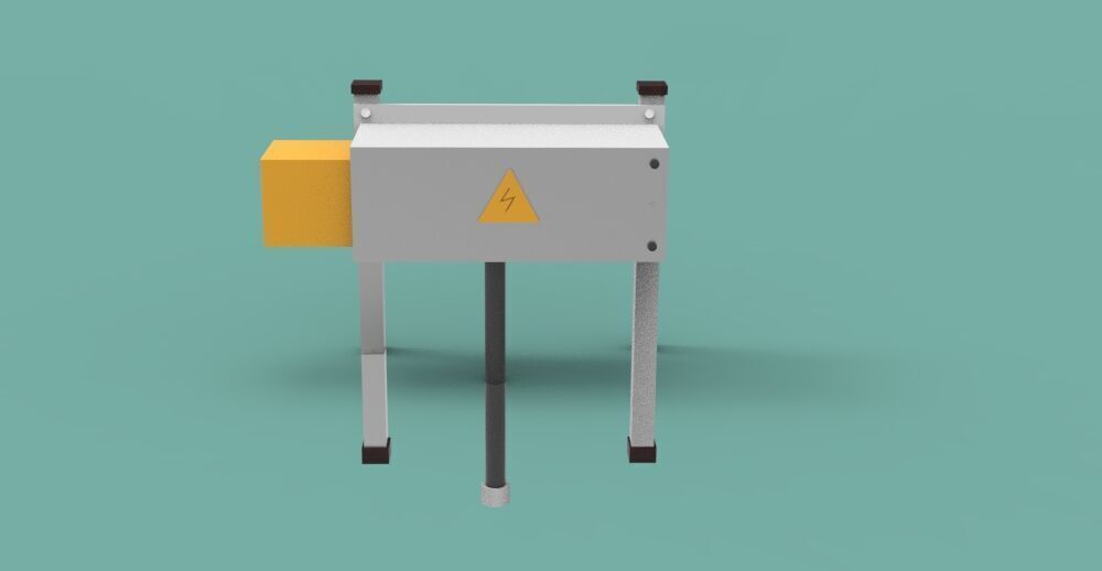 Trafo Box 3D print model_2