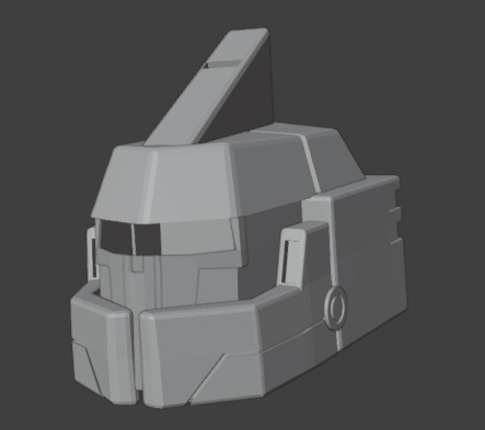 Mecha Zero Sion Helmet For Printing And Cosplays 3D print model_4