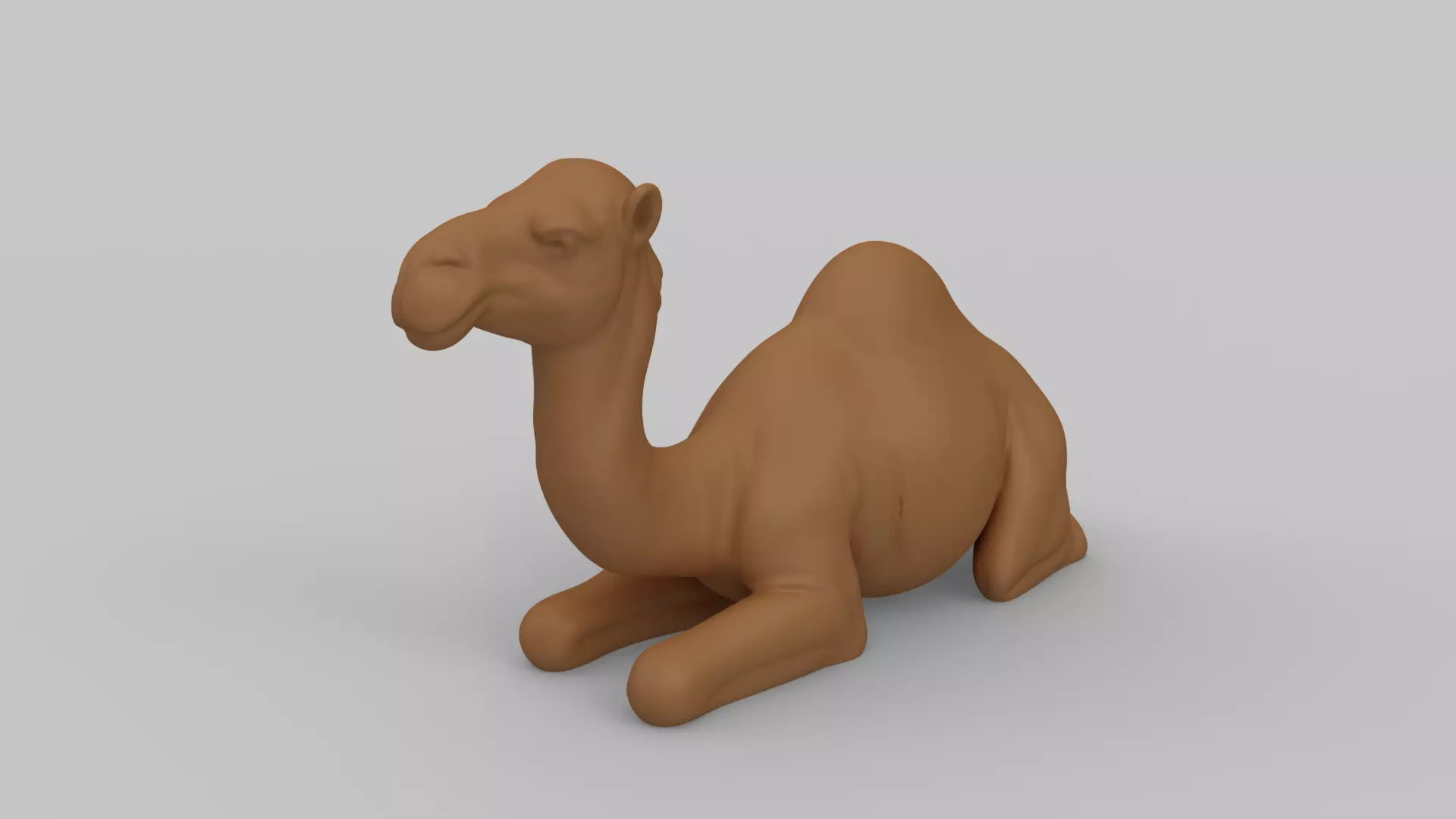 Camel Figurine 3D print model