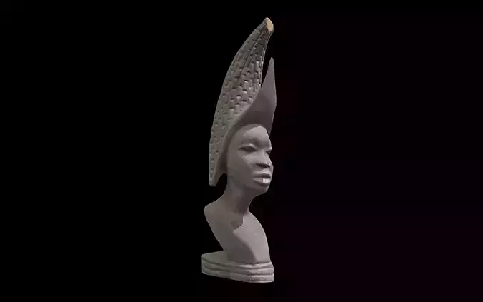 Tribal woman with Headdress