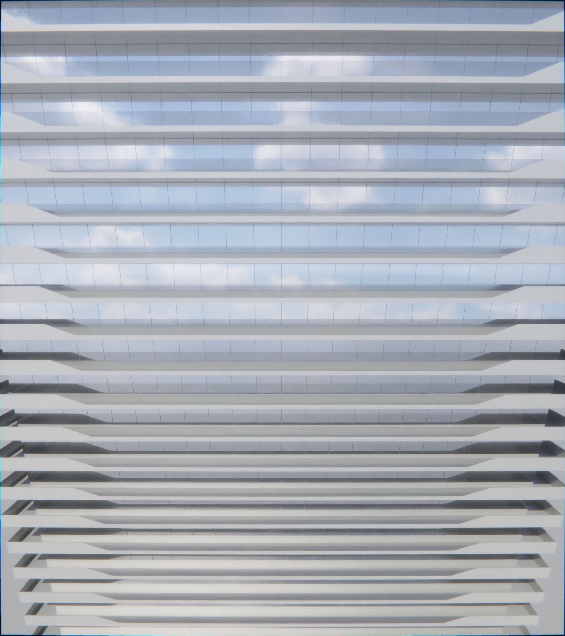 Parametric Building 1a12 3D model_13