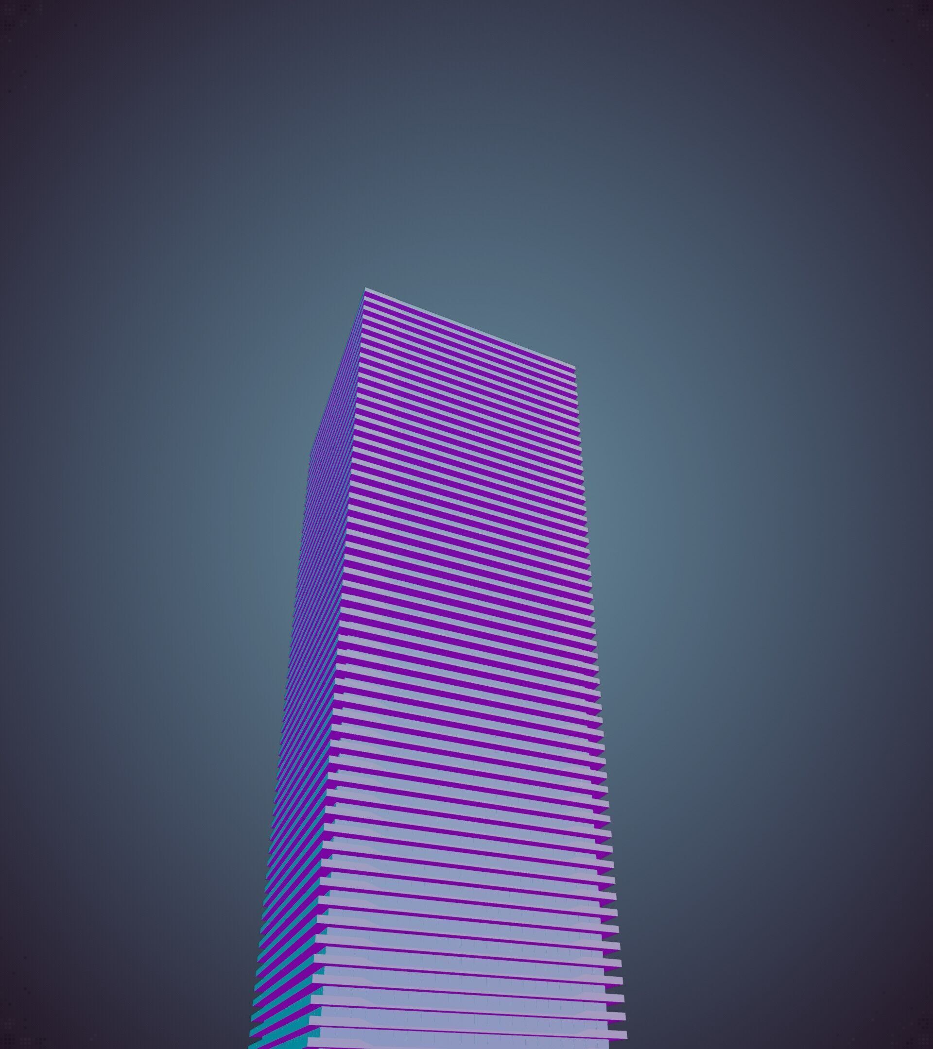 Parametric Building 1a12 3D model_32