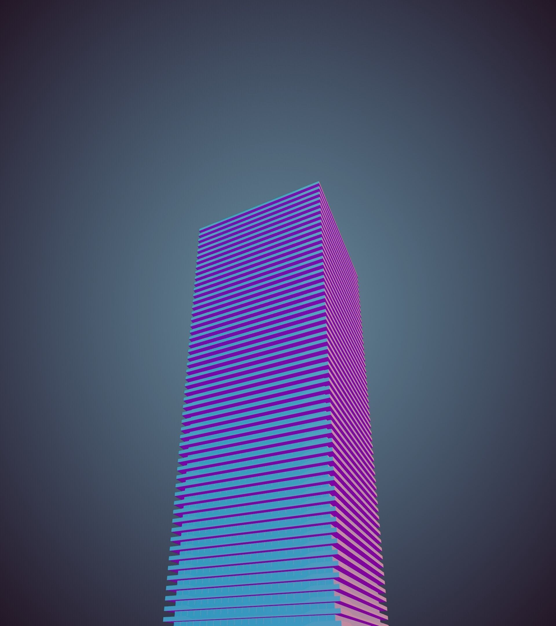 Parametric Building 1a12 3D model_33