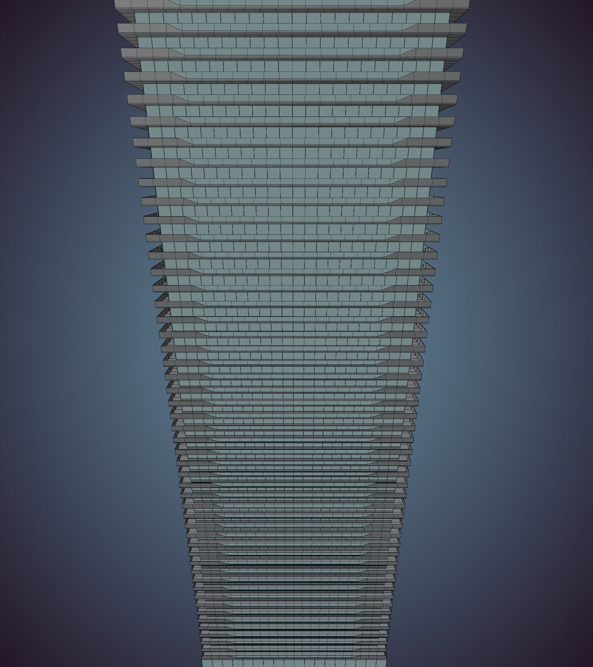 Parametric Building 1a12 3D model_47