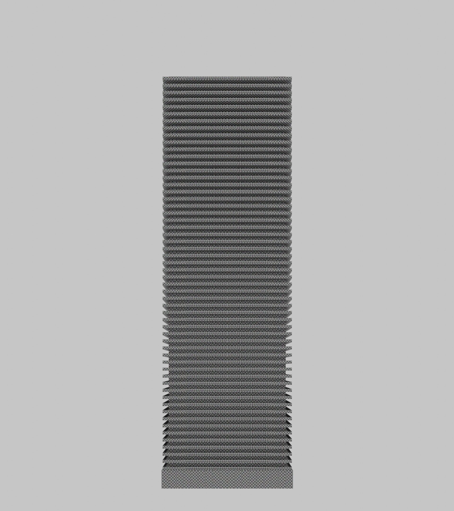 Parametric Building 1a12 3D model_14