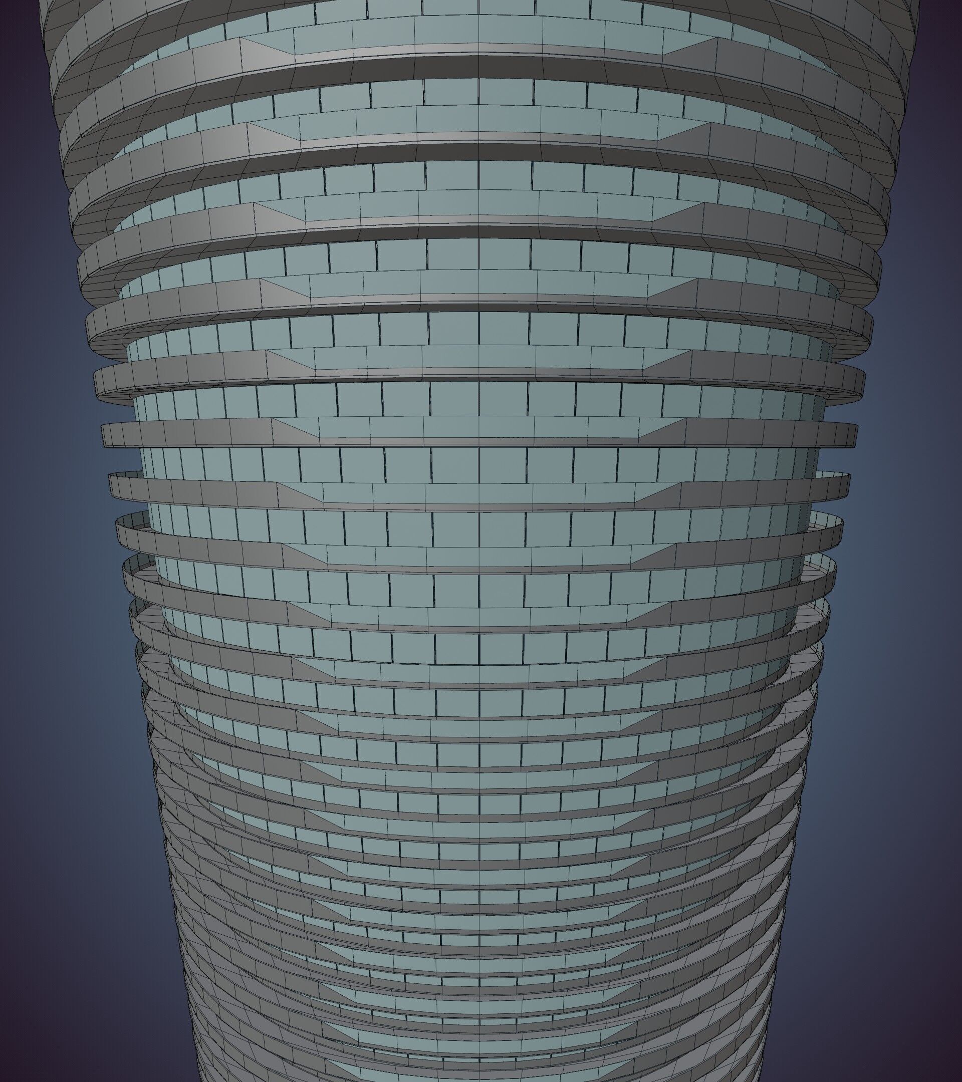Parametric Building 1b12 3D model_52