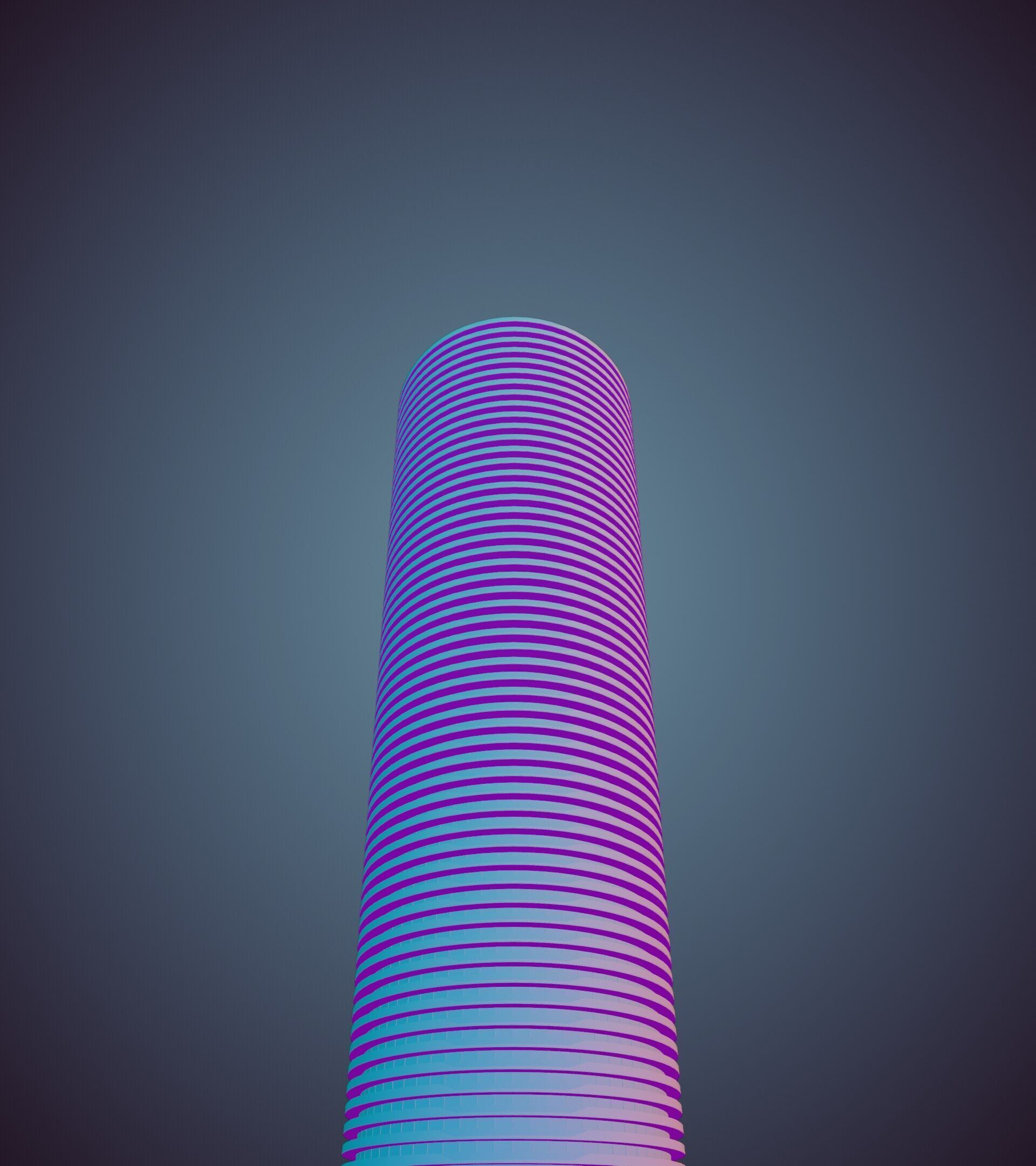 Parametric Building 1b12 3D model_31