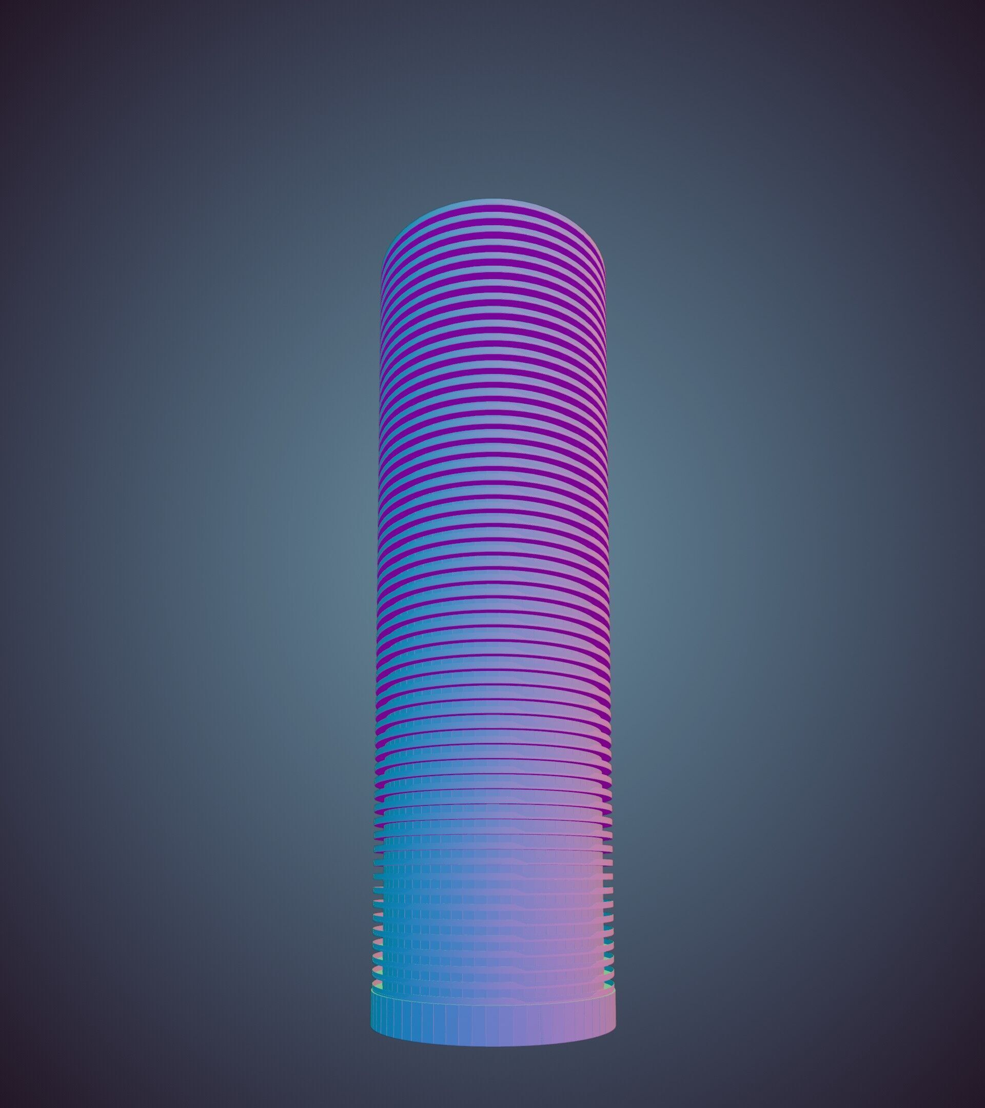 Parametric Building 1b12 3D model_29