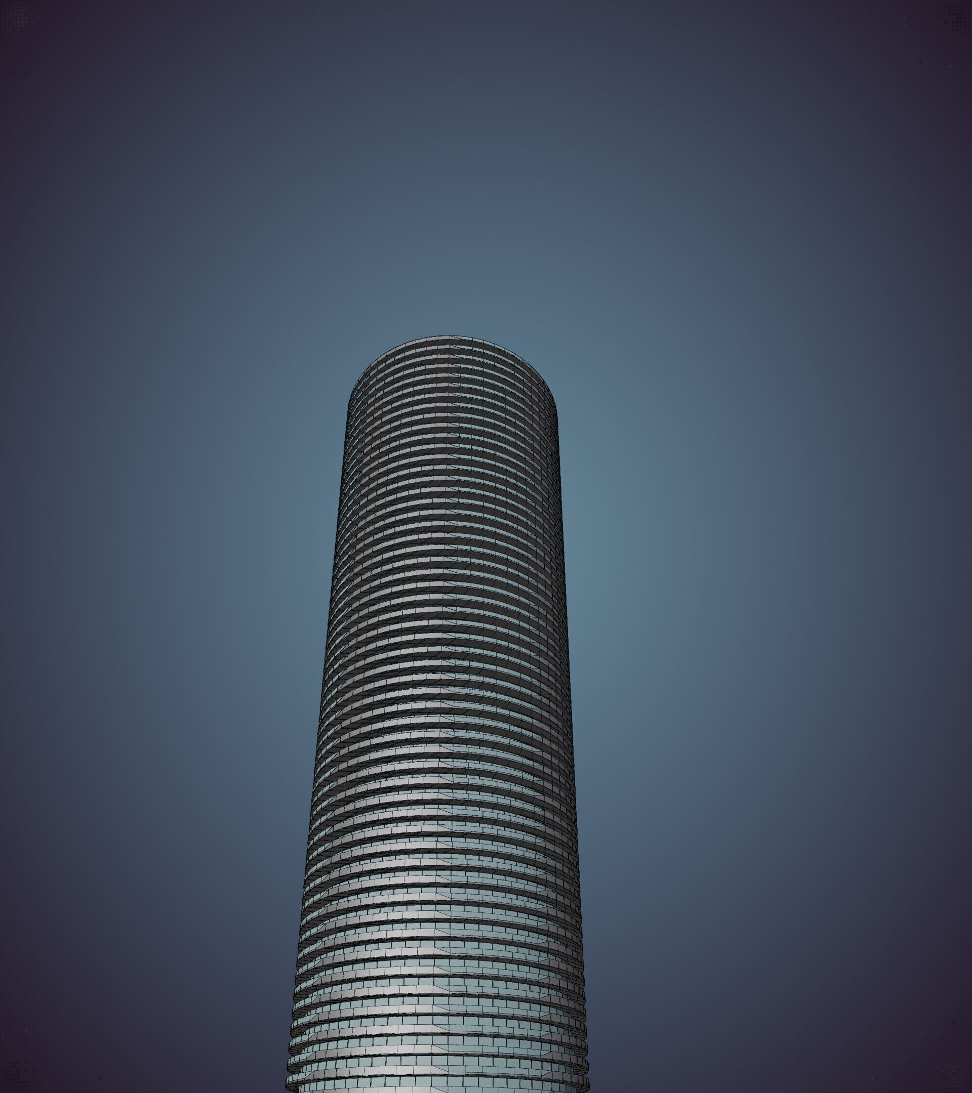 Parametric Building 1b12 3D model_47