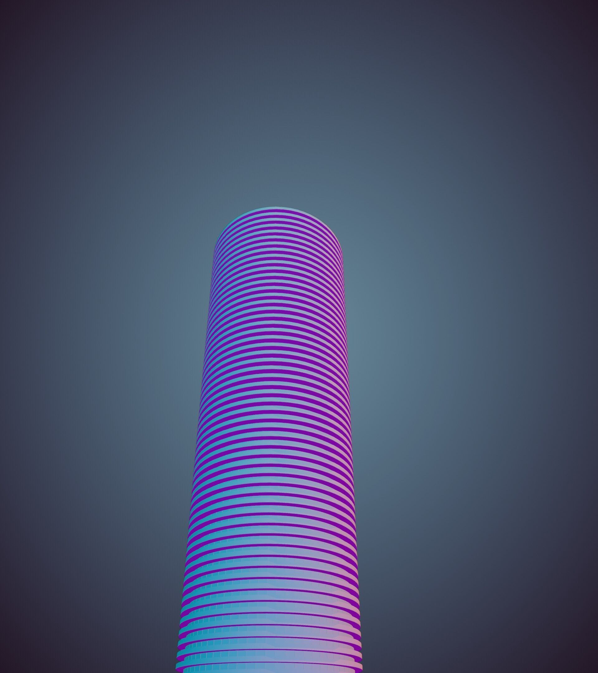 Parametric Building 1b12 3D model_32