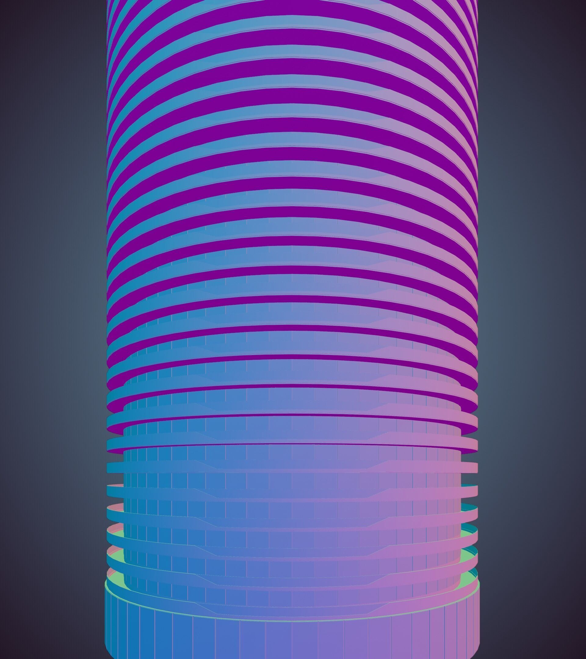 Parametric Building 1b12 3D model_37