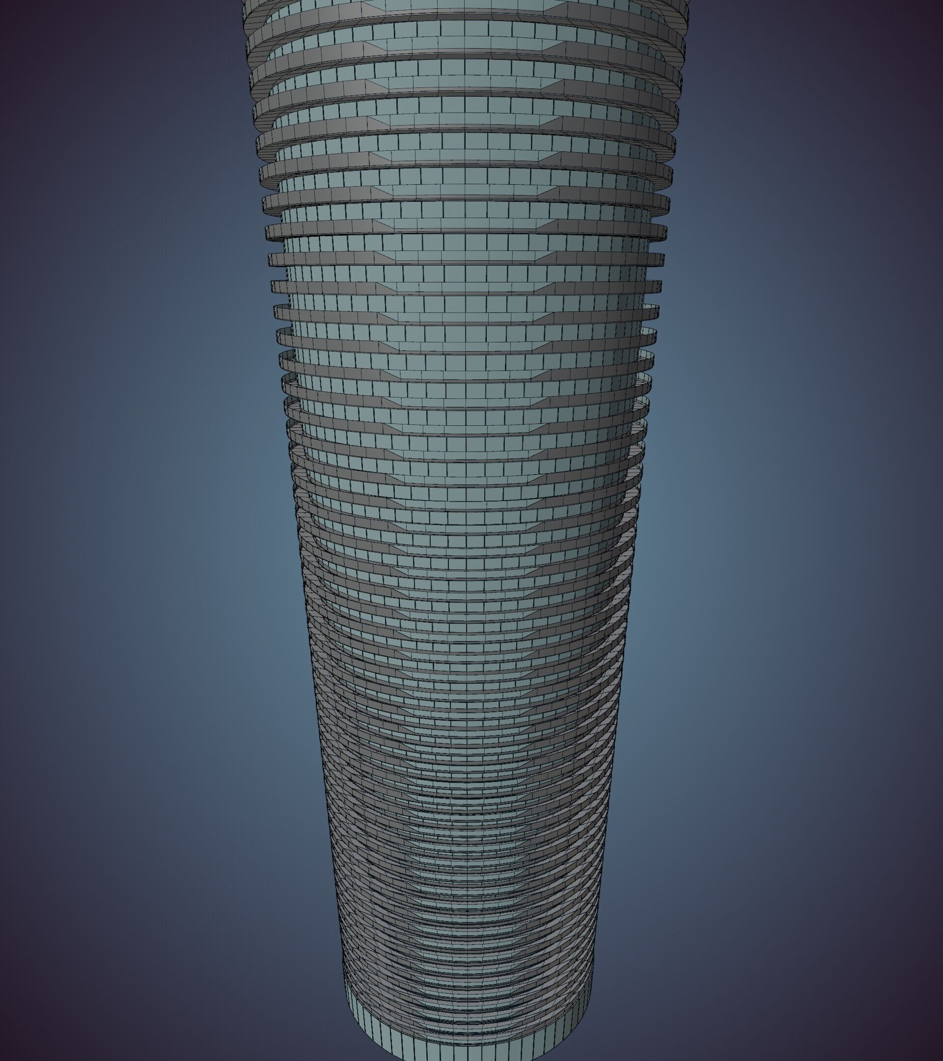 Parametric Building 1b12 3D model_51