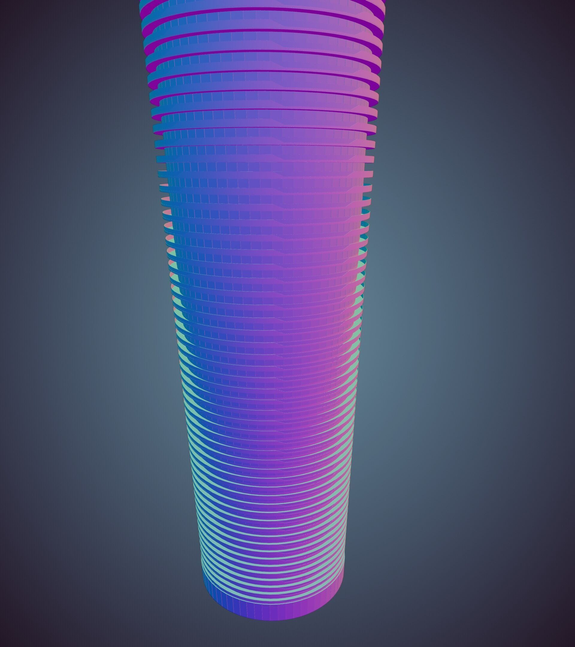 Parametric Building 1b12 3D model_35