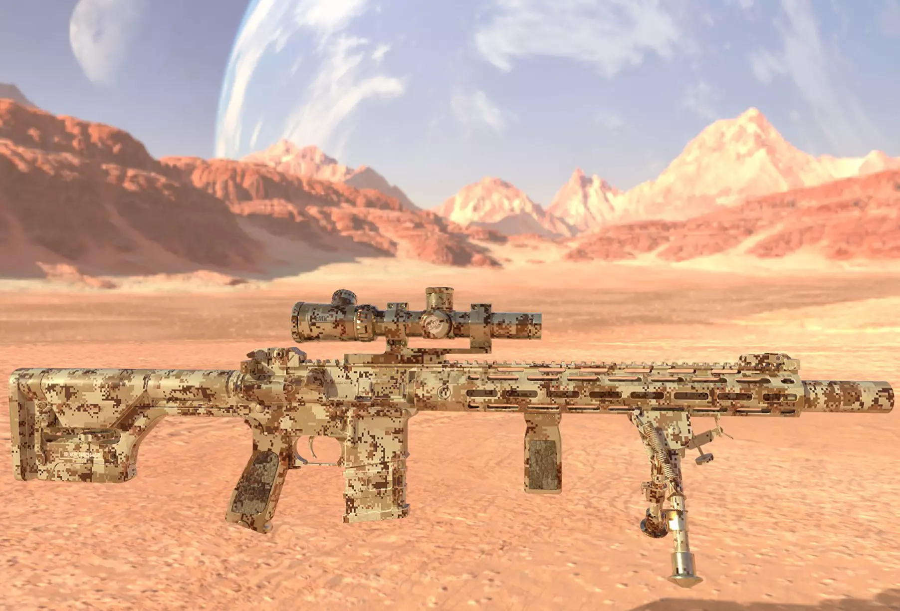 A and K Specialized DMR3 Low-poly 3D model_0