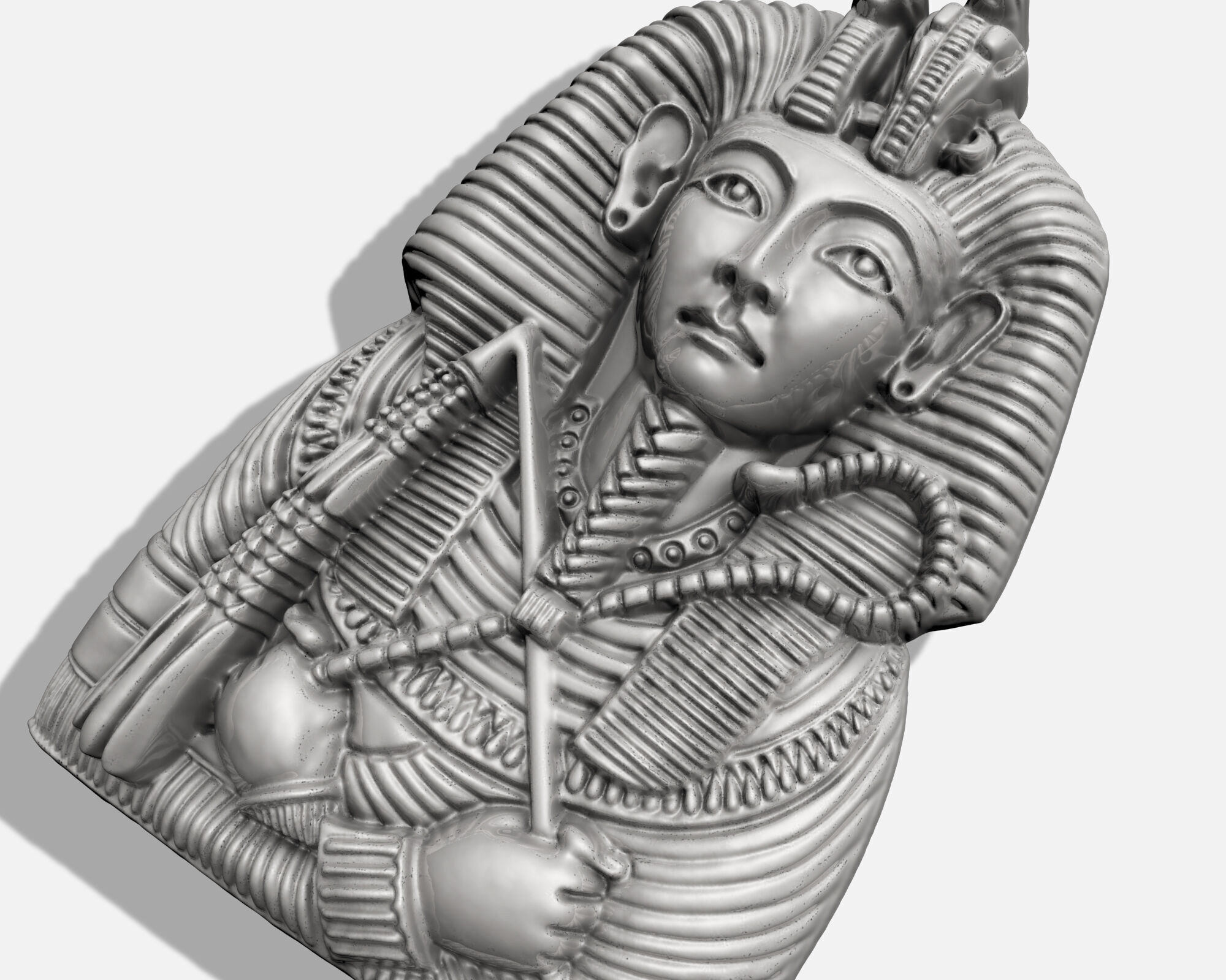 TUTANKHAMUN ARTIFACT ANCIENT EGYPT M04 3D print model_3