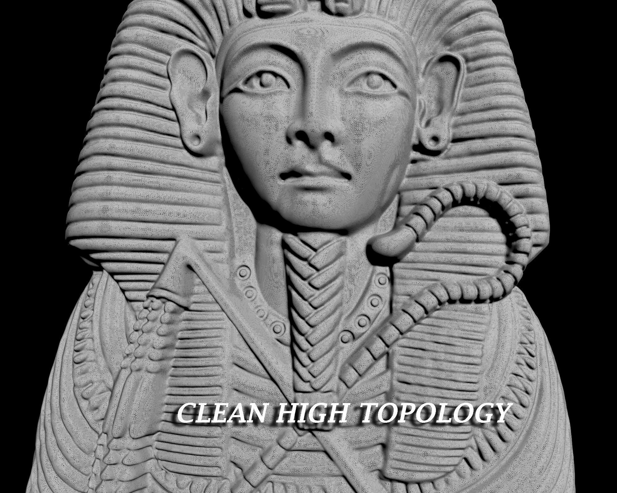 TUTANKHAMUN ARTIFACT ANCIENT EGYPT M04 3D print model_5