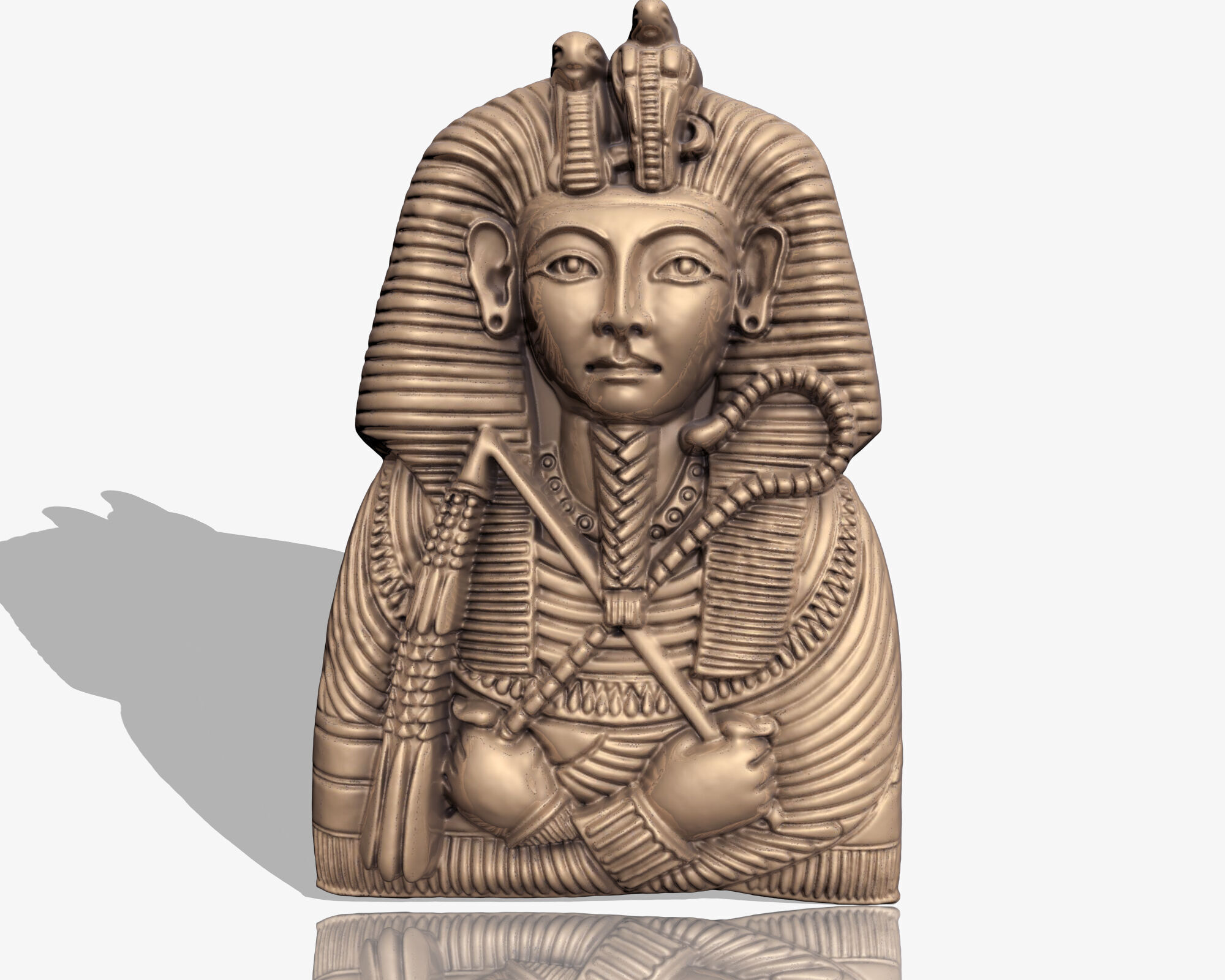TUTANKHAMUN ARTIFACT ANCIENT EGYPT M04 3D print model_2