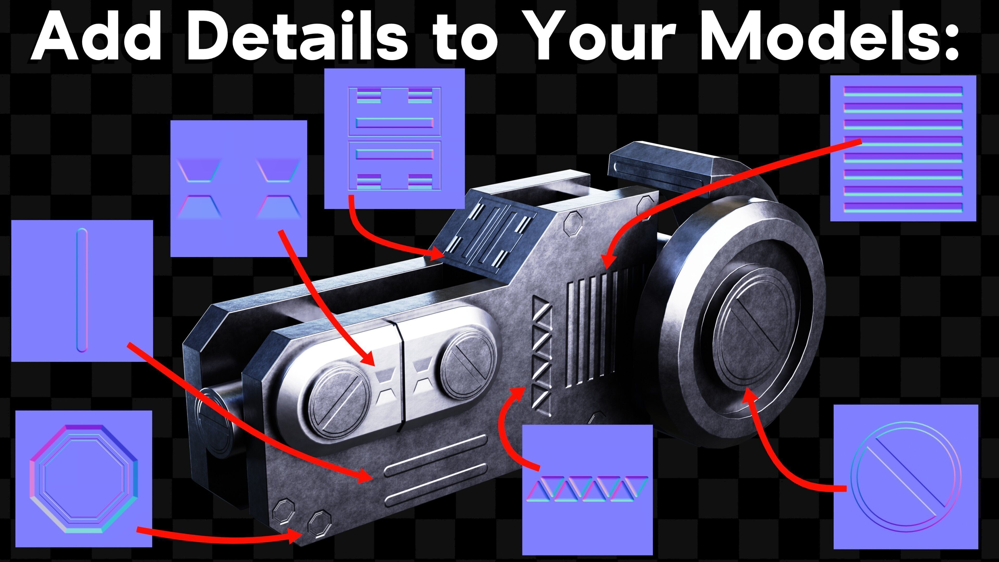 Sci-Fi Decal Normal Maps Texture Pack Texture_2