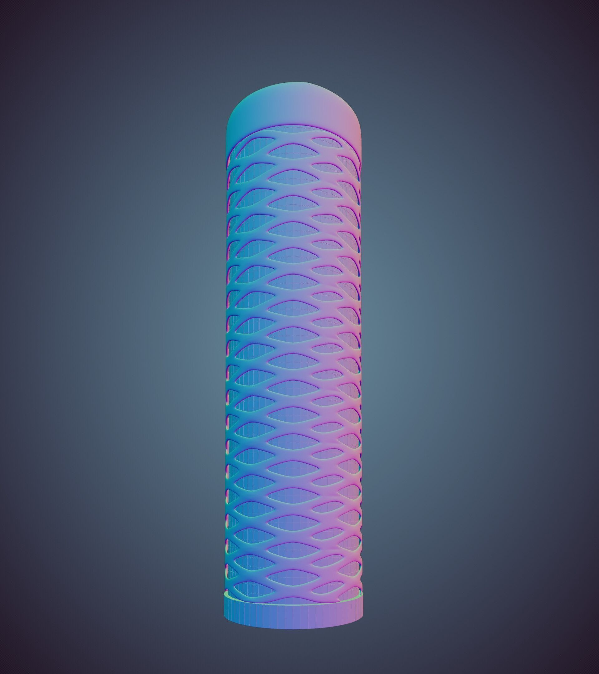 Parametric Building 1b13 3D model_30