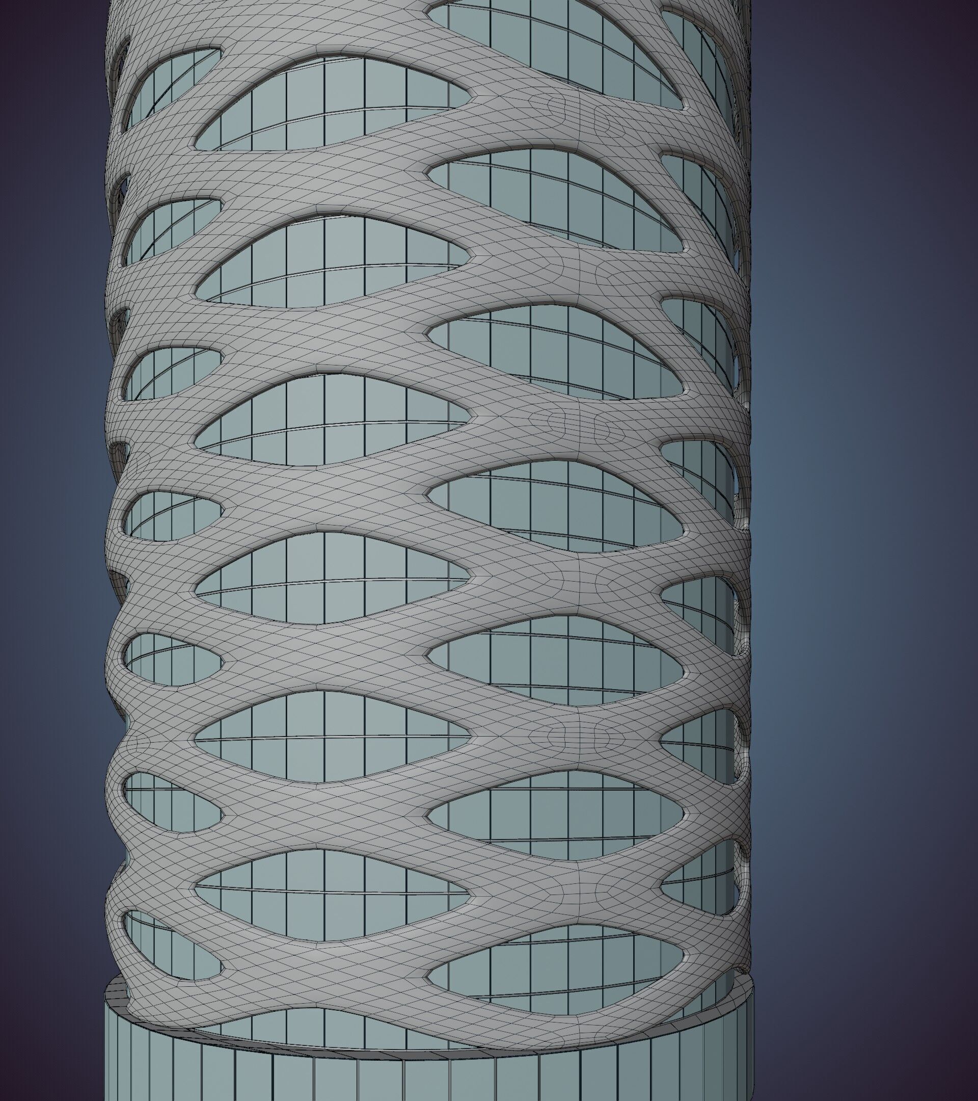 Parametric Building 1b13 3D model_51