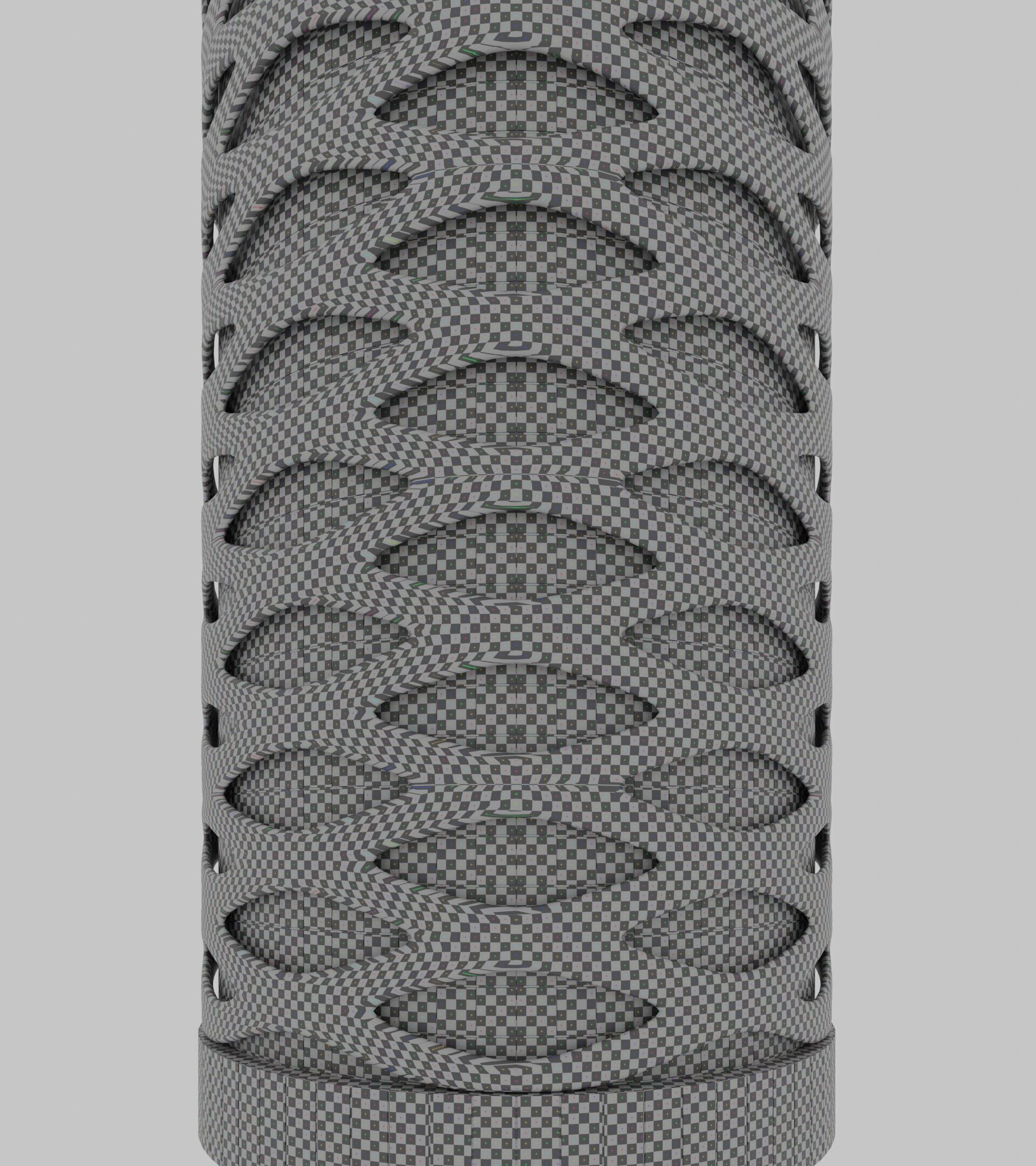 Parametric Building 1b13 3D model_23