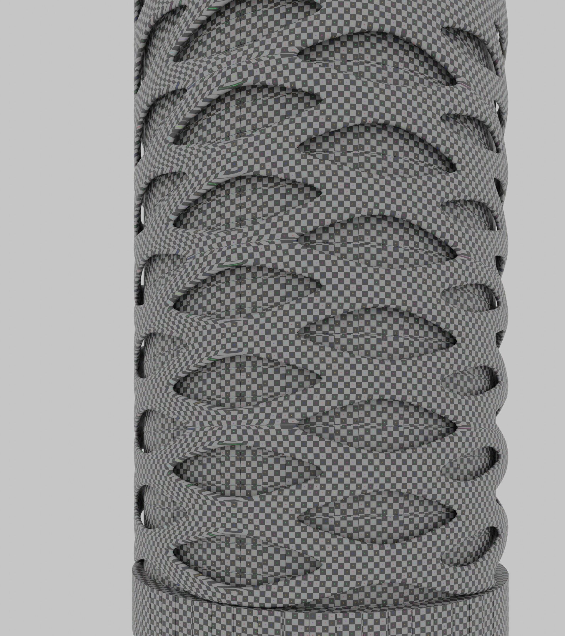 Parametric Building 1b13 3D model_25