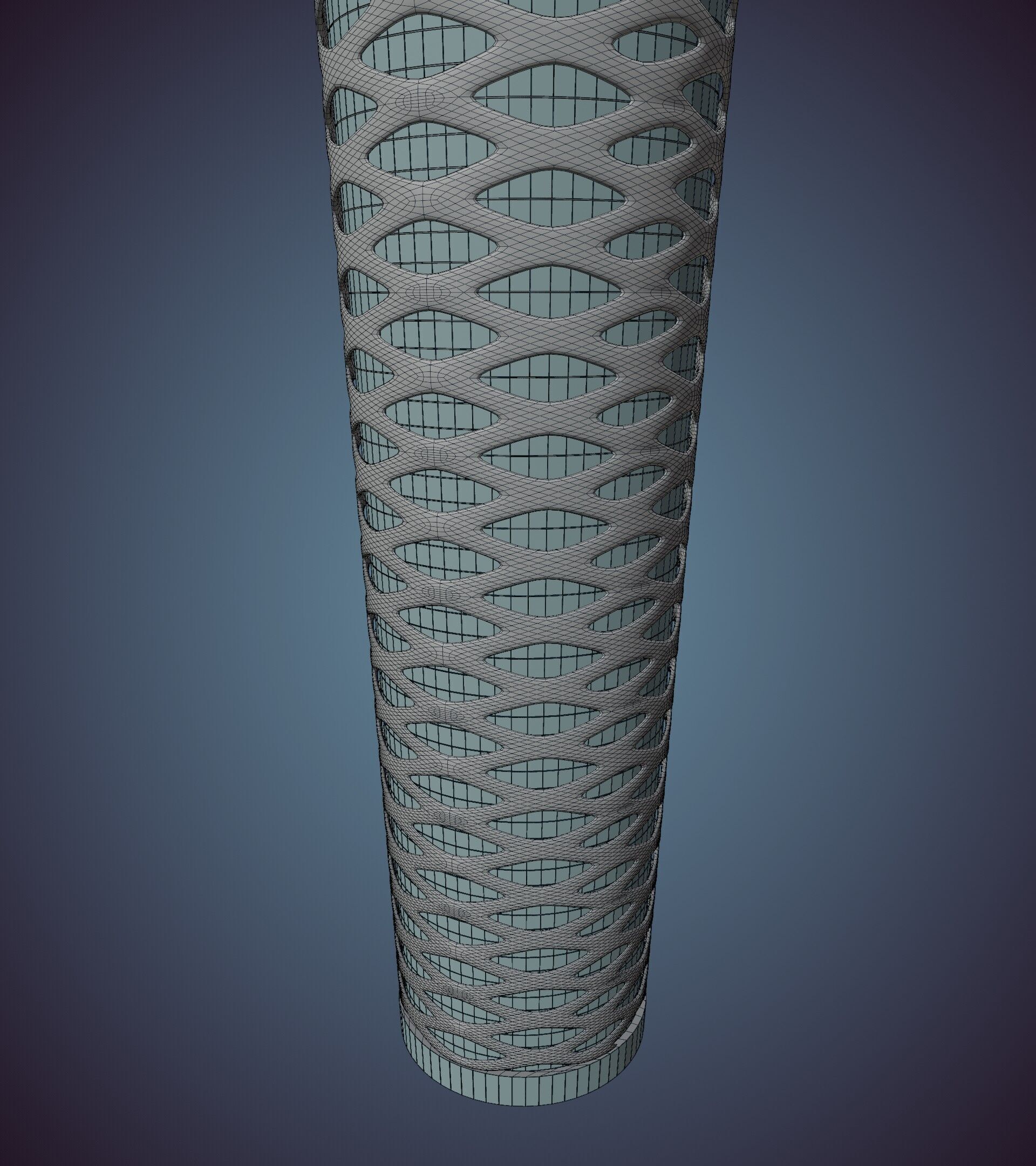 Parametric Building 1b13 3D model_49