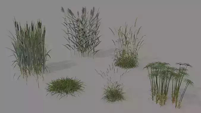 Grass collection - Animated