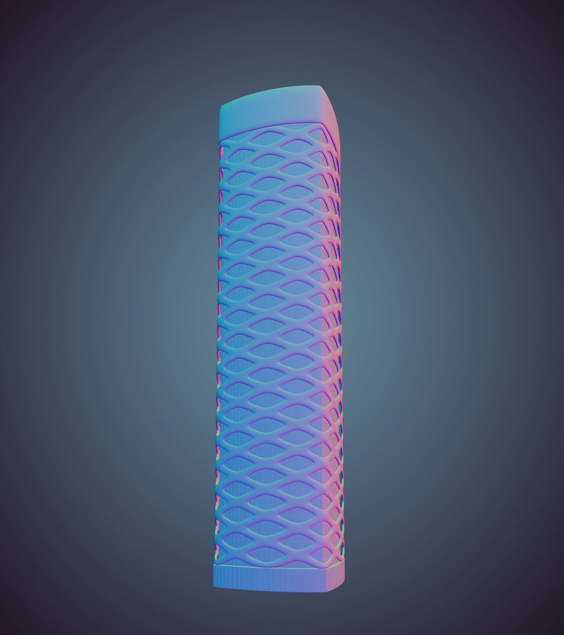 Parametric Building 1d13 3D model_29