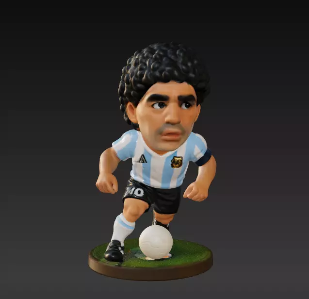 Maradona Mini Fut Series 3D print model