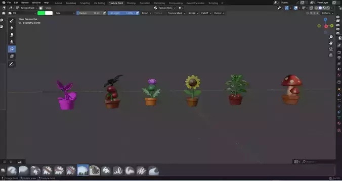 3D Model Plants Bundle2
