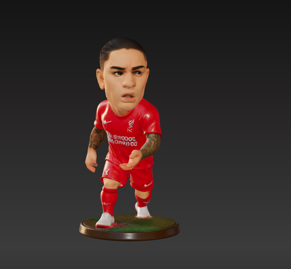 Darwin Nunez Mini Fut Series 3D print model_1
