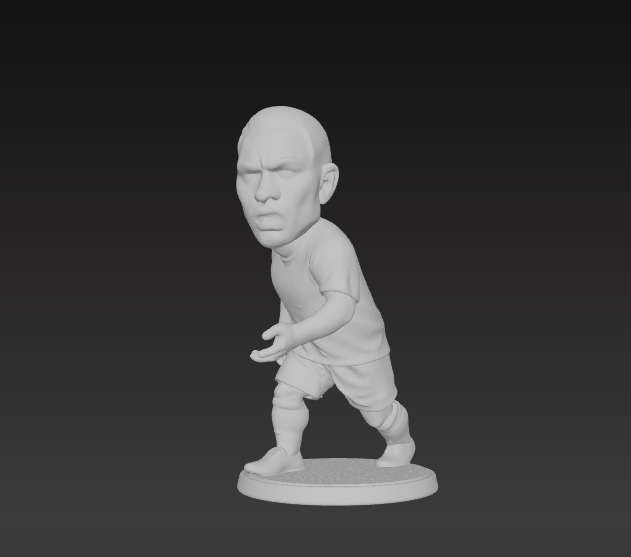 Darwin Nunez Mini Fut Series 3D print model_6