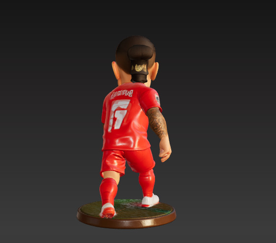 Darwin Nunez Mini Fut Series 3D print model_4