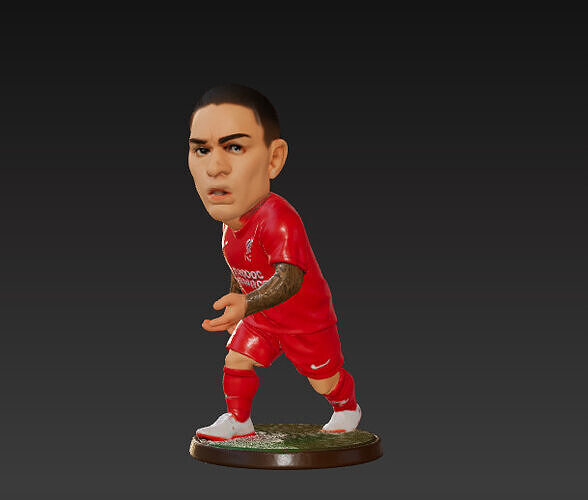 Darwin Nunez Mini Fut Series 3D print model