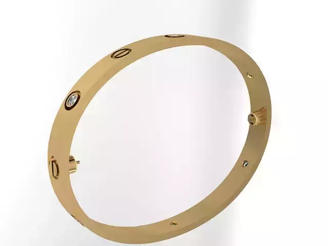 love bracelet with diamonds