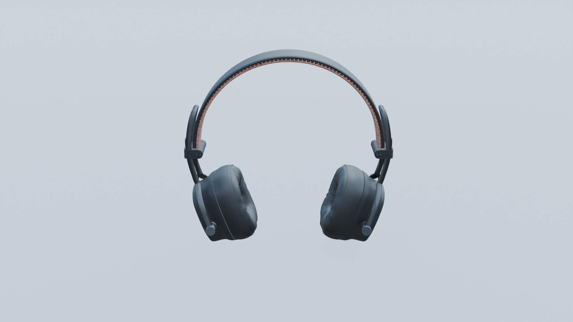 Marshall Headphones Major IV Brown 3D model_1
