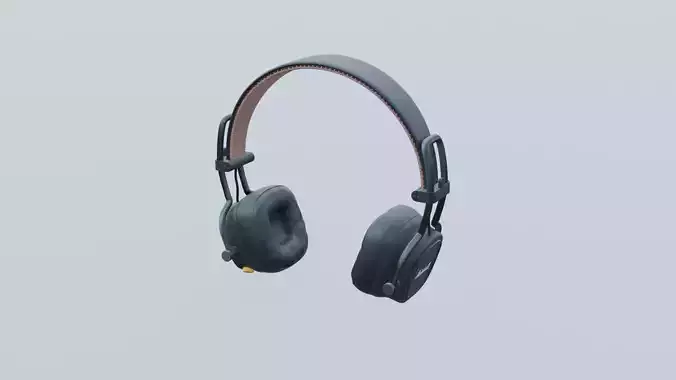 Marshall Headphones Major IV Brown 3D model