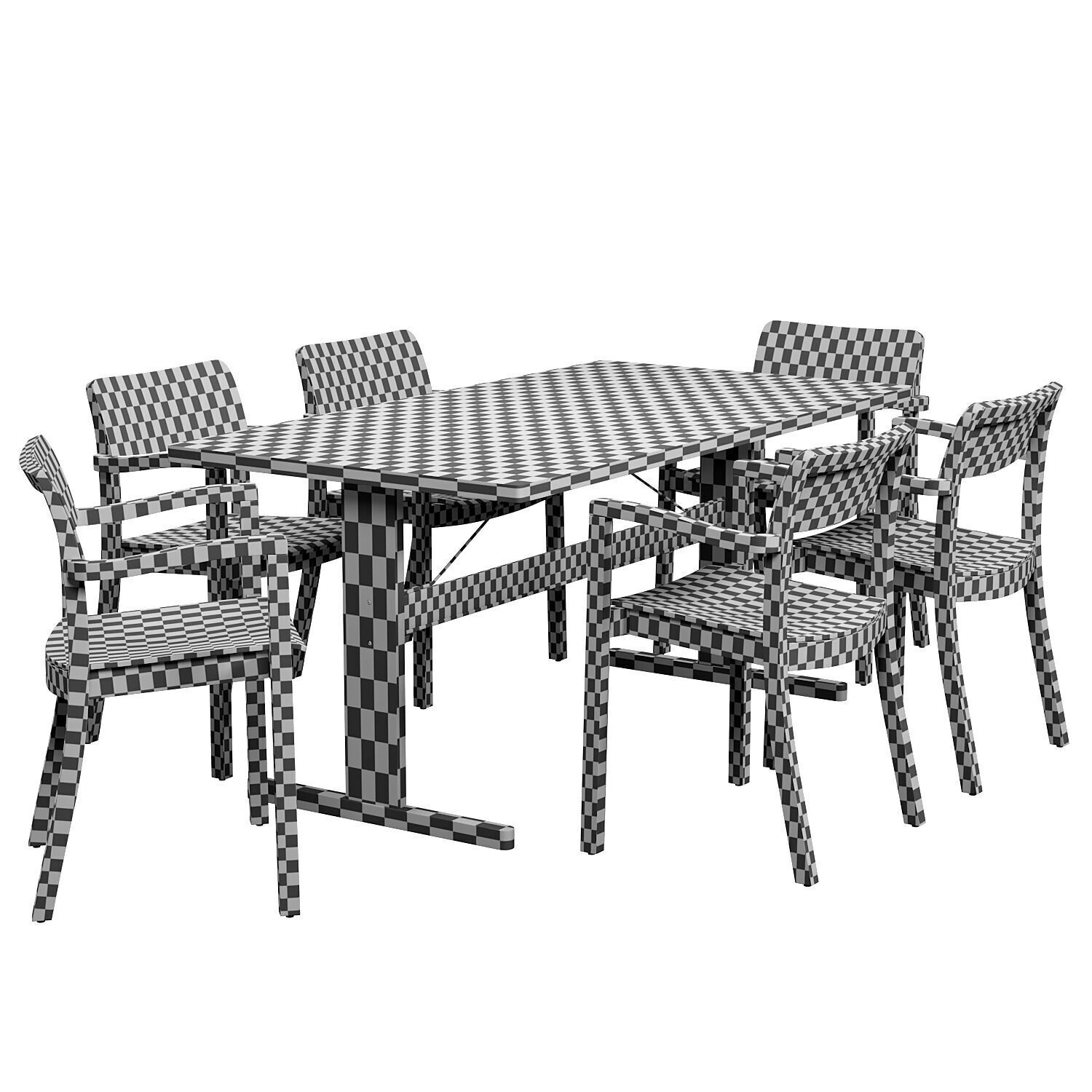  Pastis Dinner Set 3D model_5