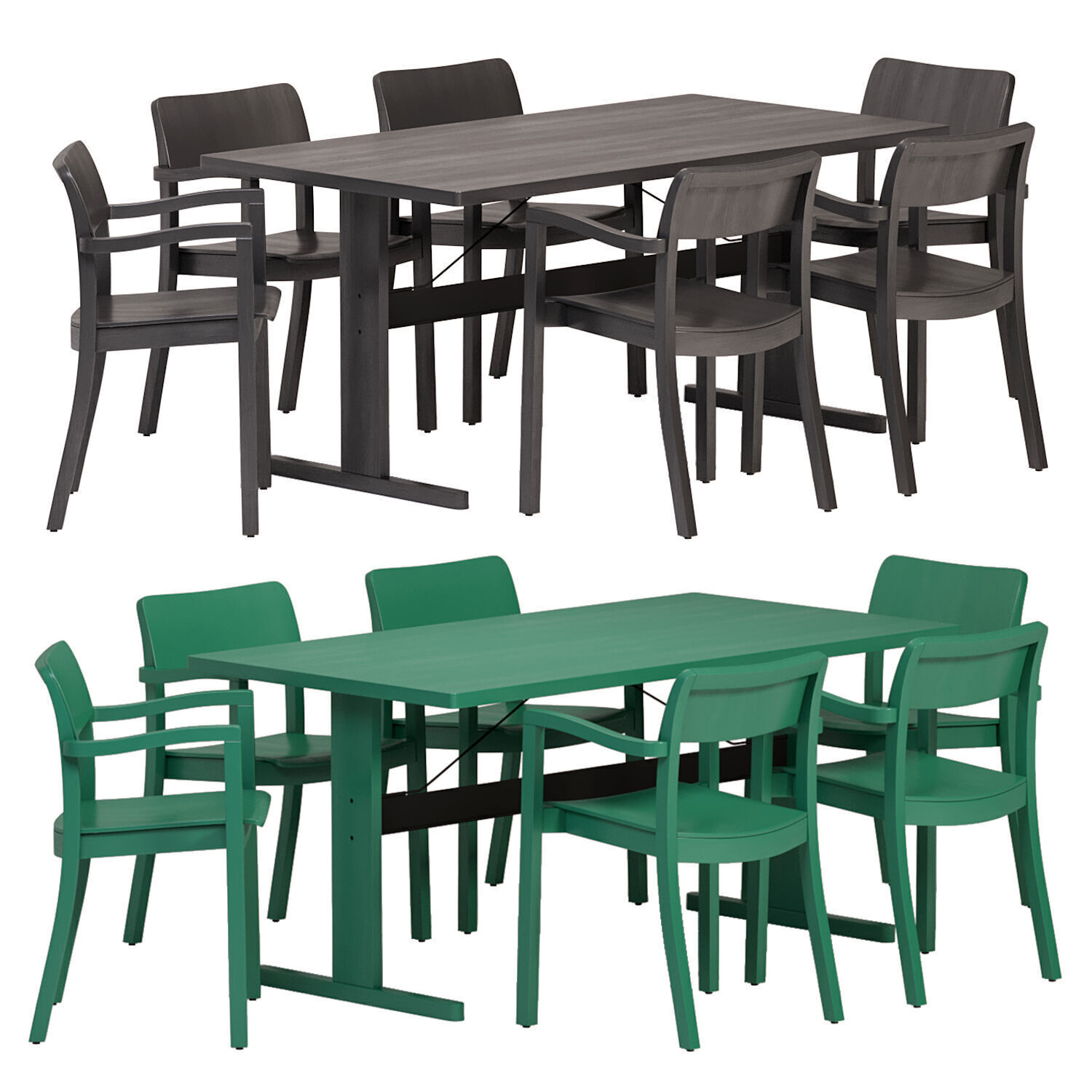  Pastis Dinner Set 3D model_1