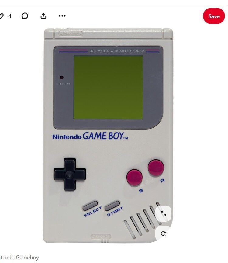 Gameboy Vintages 3D print model_6