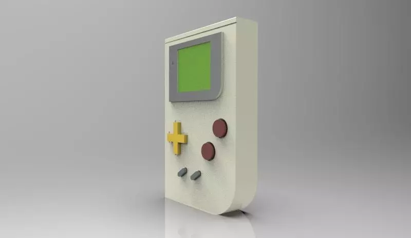 Gameboy Vintages 3D print model_0