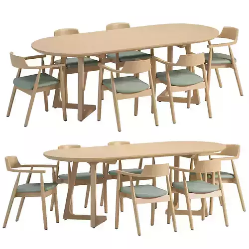 Maldon Table anad Chair 1 set