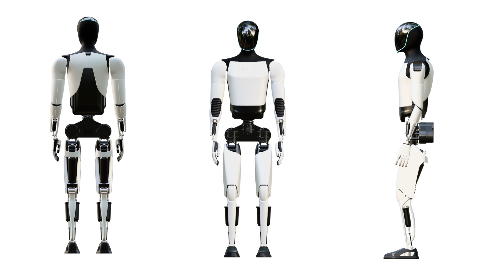 HighTech Robot Squad Game Ready Assets 3D Model Collection_4