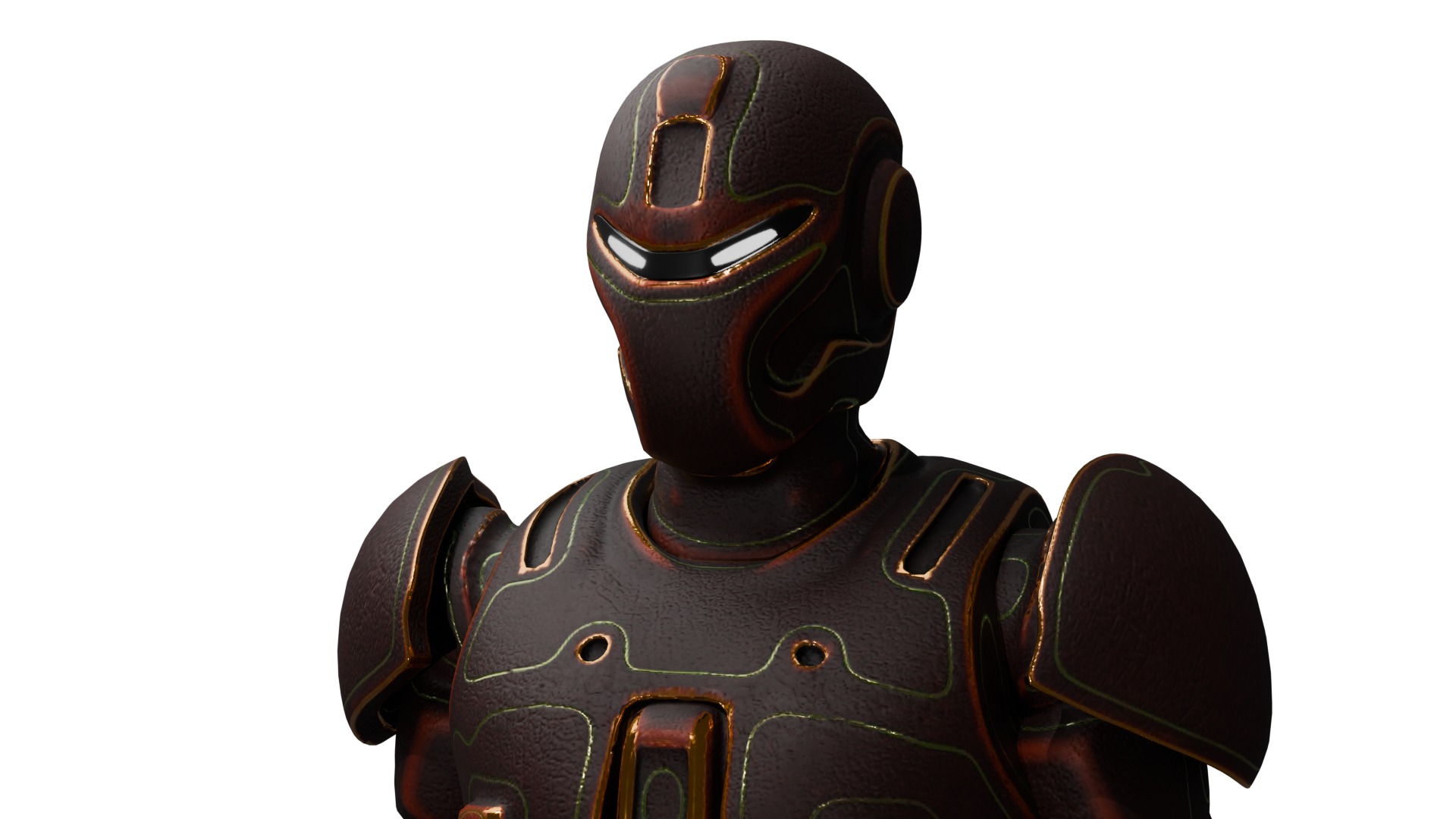 HighTech Robot Squad Game Ready Assets 3D Model Collection_41