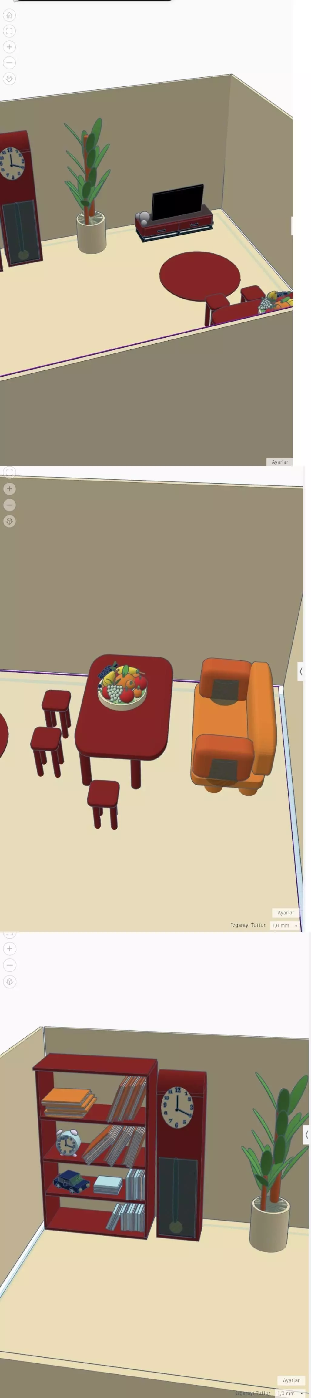 Modern Guest Room 3D model