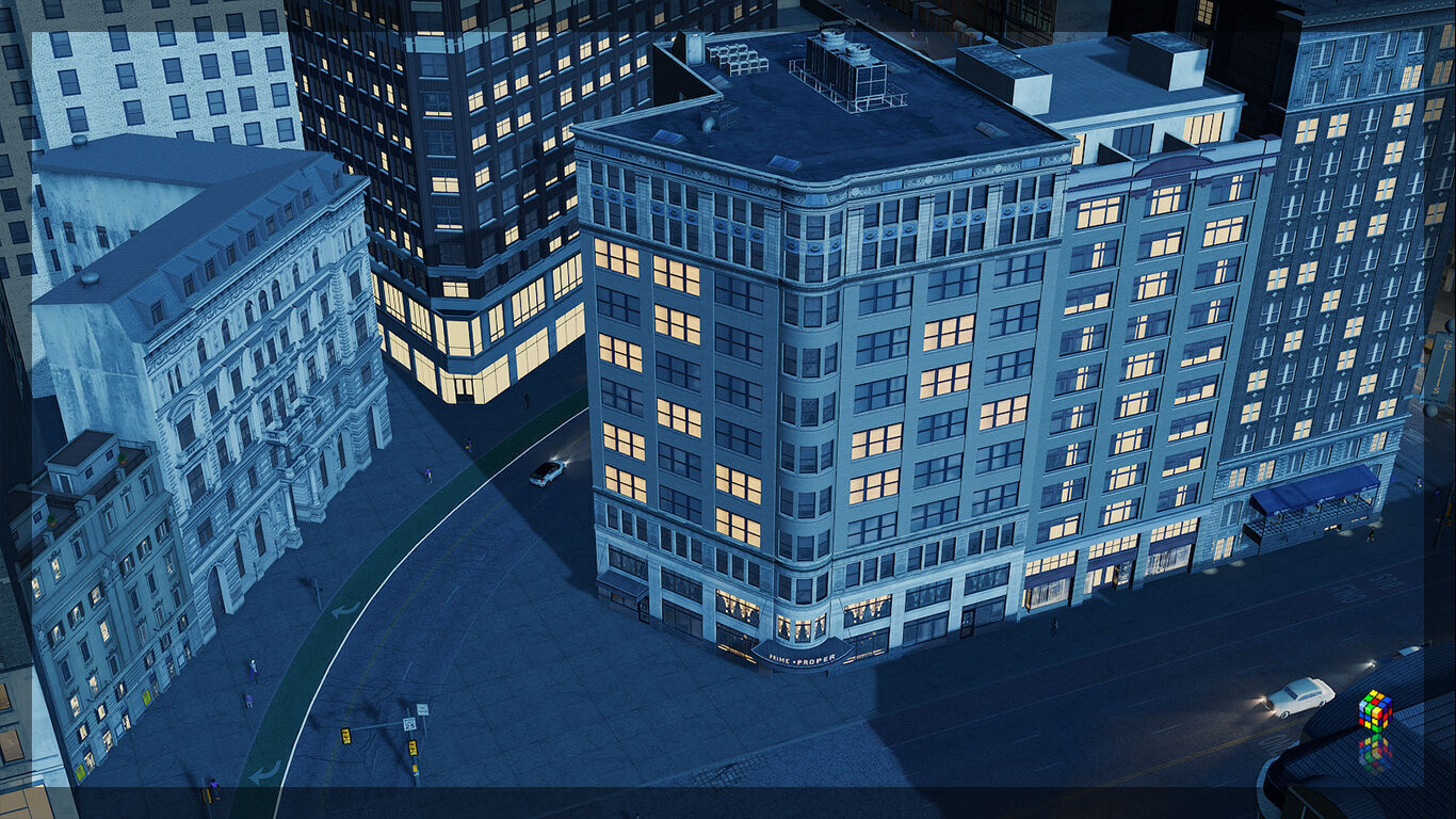 Capitol Park Loft Low-poly 3D model_5