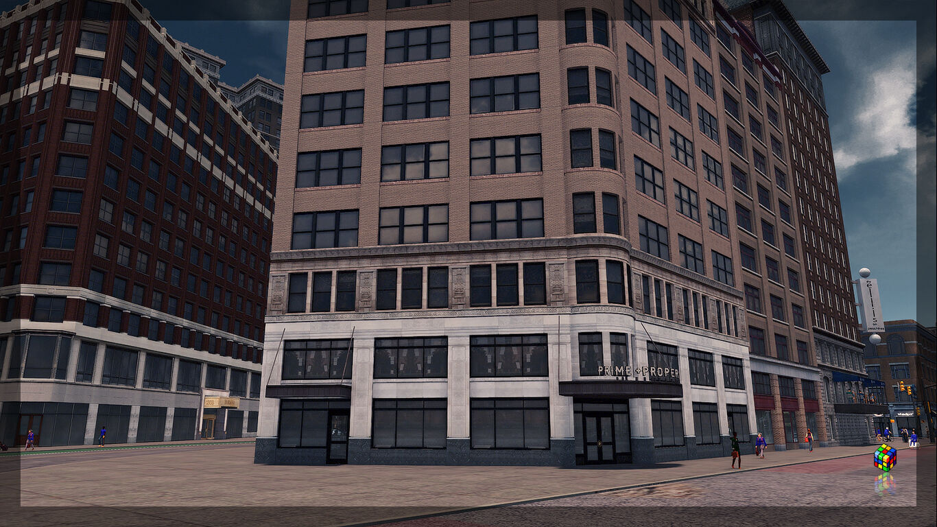 Capitol Park Loft Low-poly 3D model_9