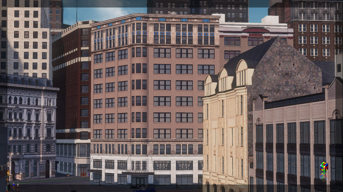 Capitol Park Loft Low-poly 3D model_2